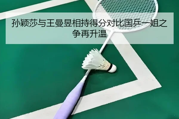 孙颖莎与王曼昱相持得分对比国乒一姐之争再升温