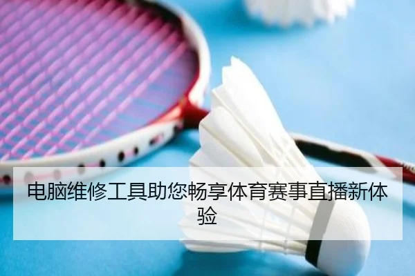 电脑维修工具助您畅享体育赛事直播新体验